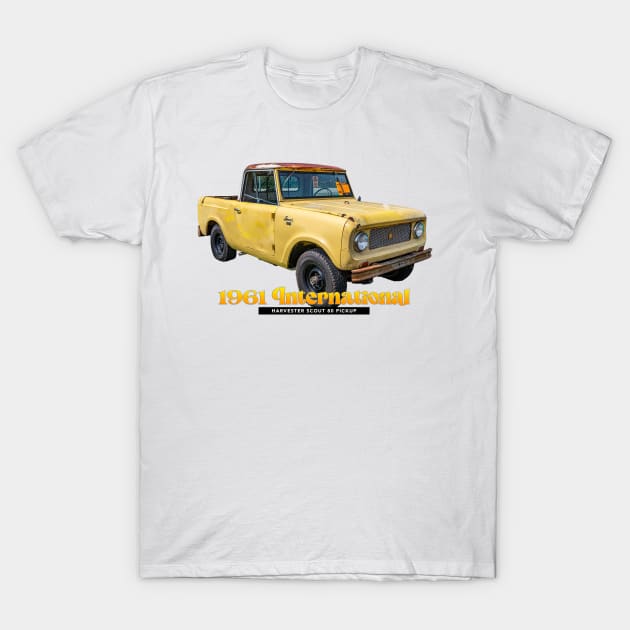 1961 International Harvester Scout 80 Pickup T-Shirt by Gestalt Imagery